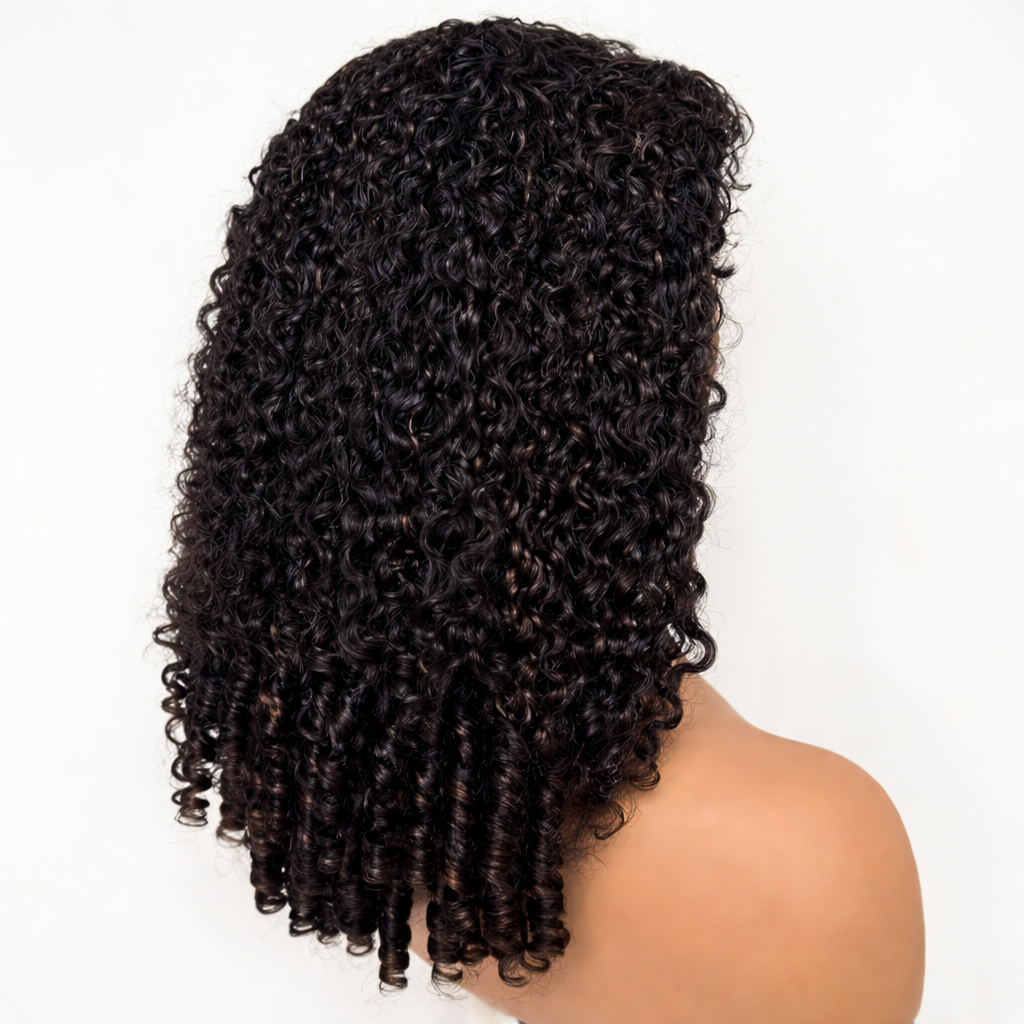 Burmese Curly Human Hair Wigs