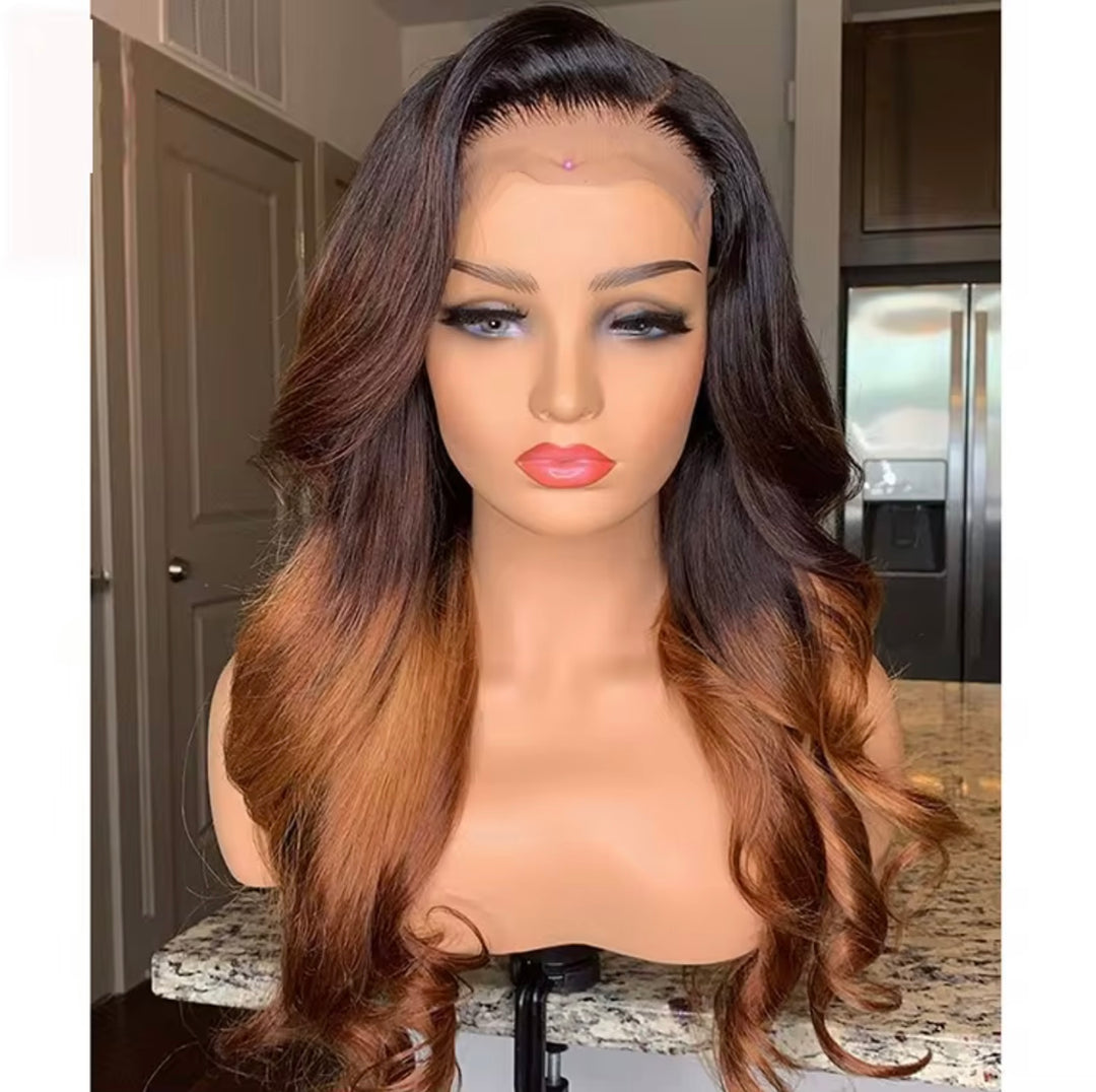 5x5 Glueless Wig Ombre Highlight