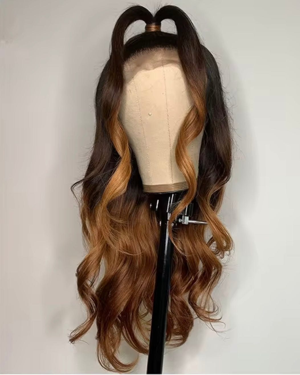 5x5 Glueless Wig Ombre Highlight
