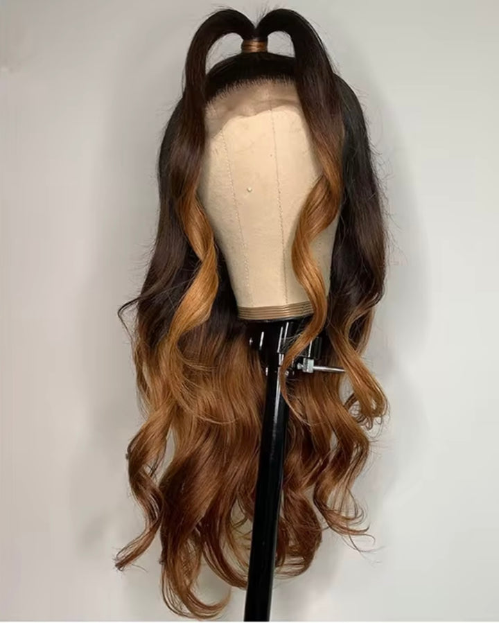 5x5 Glueless Wig Ombre Highlight