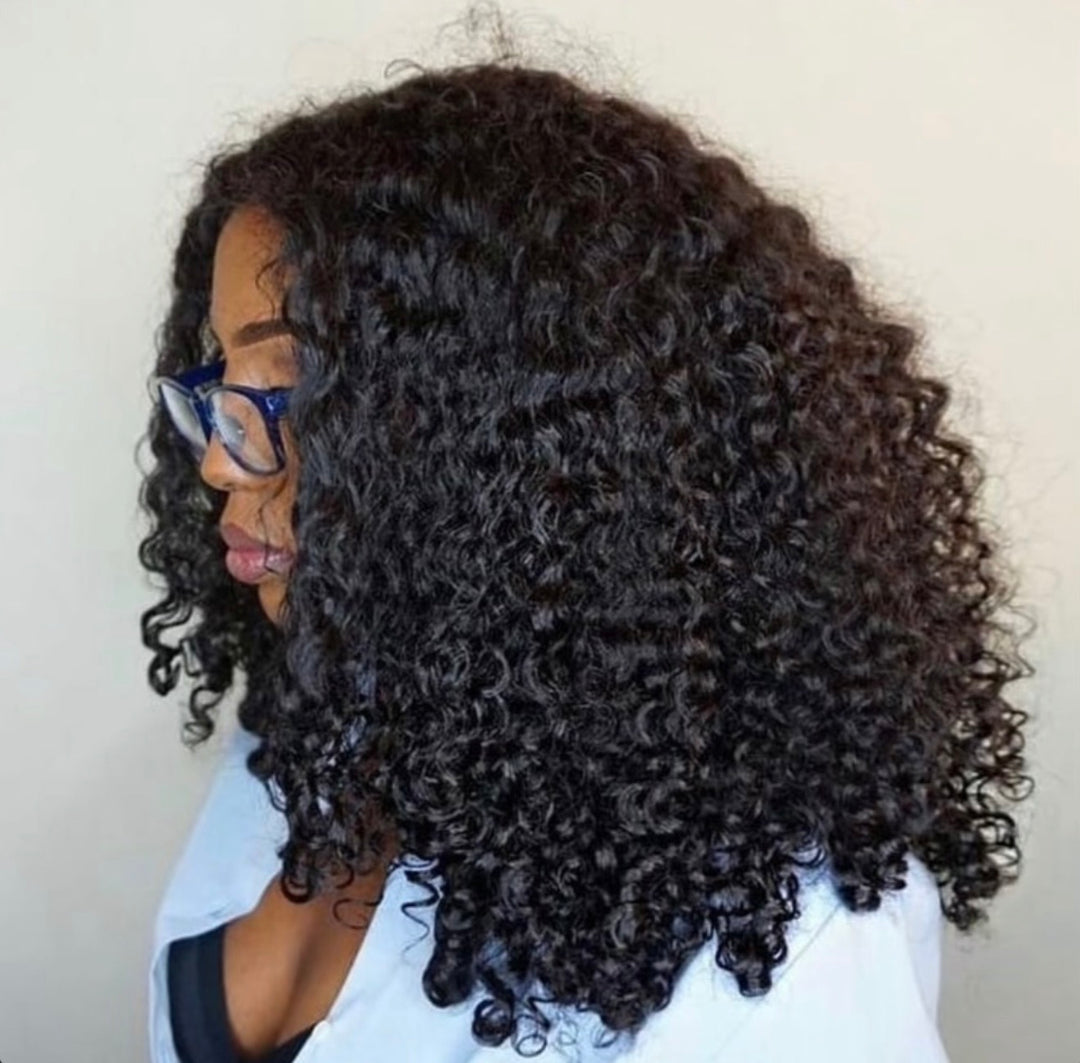 Burmese Curly Human Hair Wigs