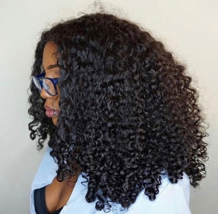 Burmese Curly Human Hair Wigs