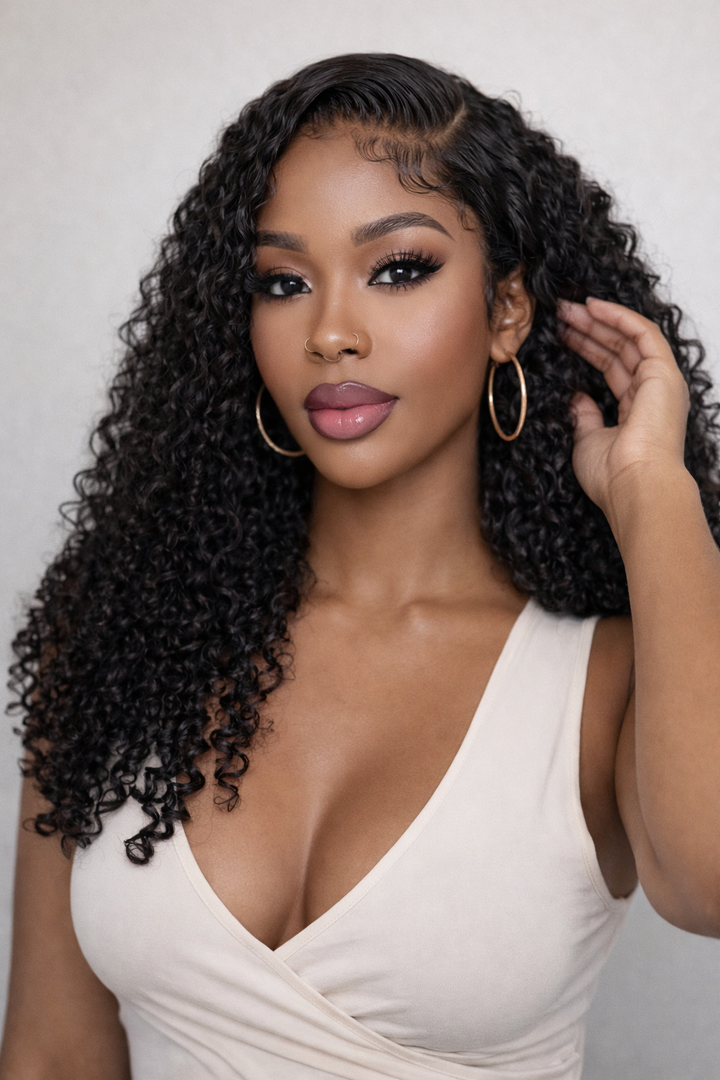 Burmese Curly Human Hair Wigs