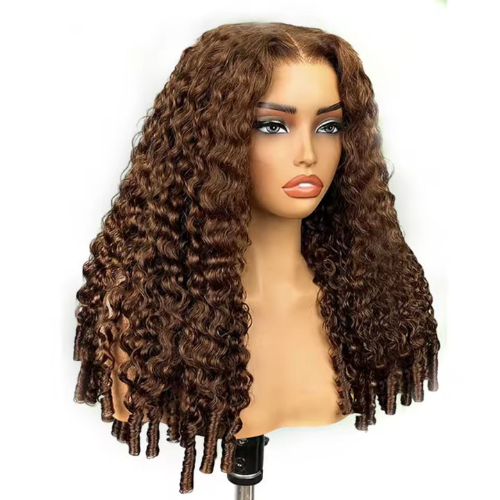 Burmese Curly Human Hair Wigs